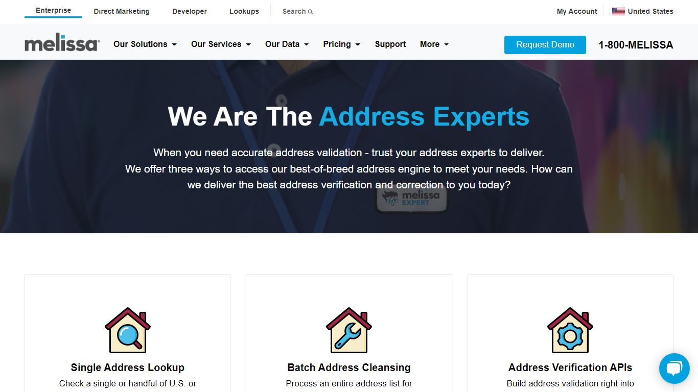 Batch Address Check Tool | Melissa Lookups